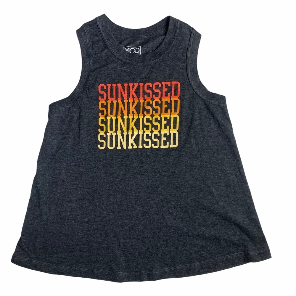 Modern Lux Graphic Tank Sunkissed Workout ringer